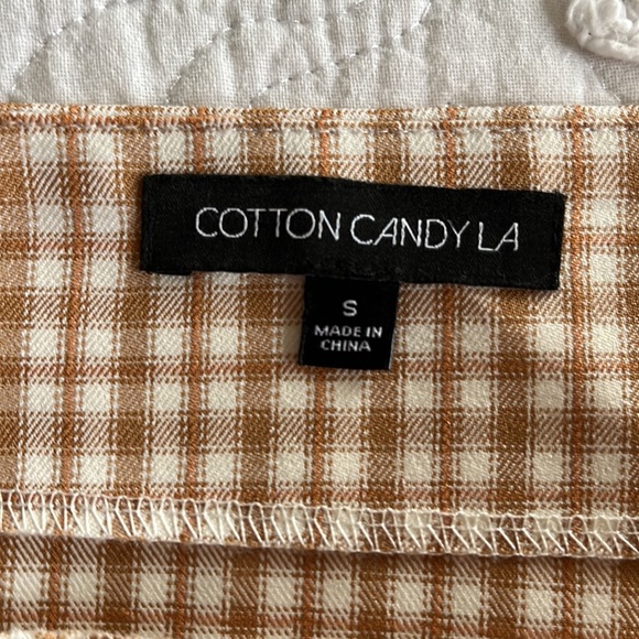 Plaid Pencil Mini Skirt - Picture 2 of 3